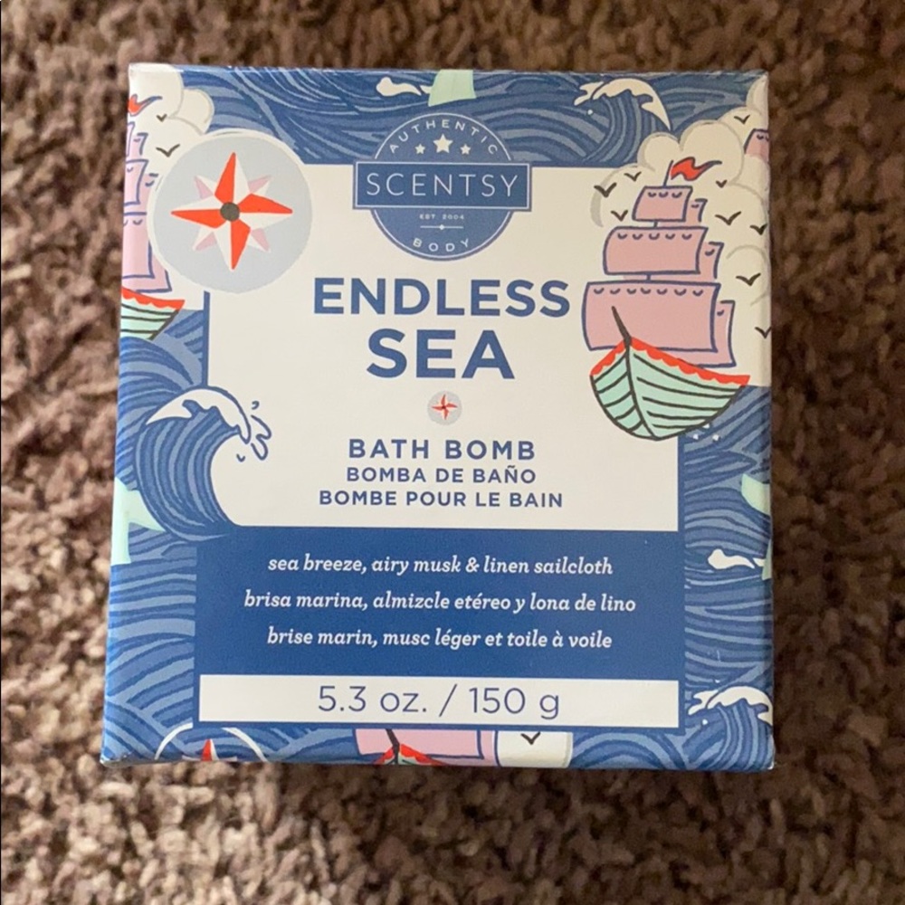 Endless Sea Scentsy Bath Bomb
